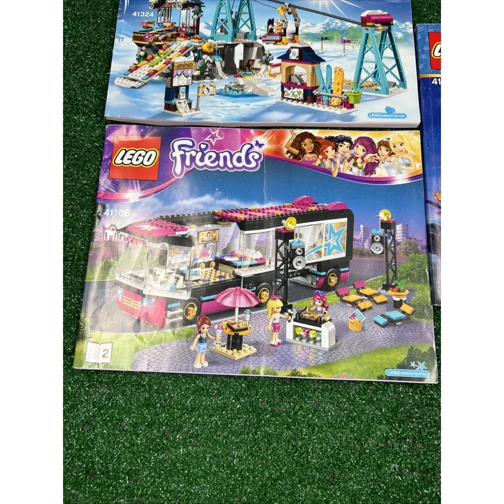 Lego Lot Of 3 Manual Lego Friends 41106 & 41324 DC Super Hero‎ Girls 41239